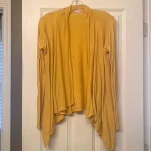 Medium Yellow Merona Cardigan Sweater, perfect condition